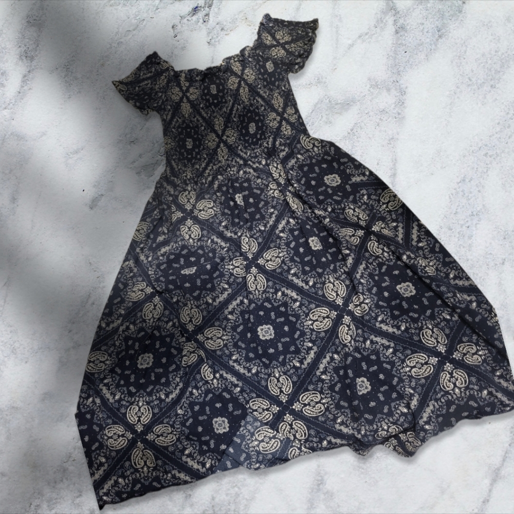 Riley & James Patterned Dress